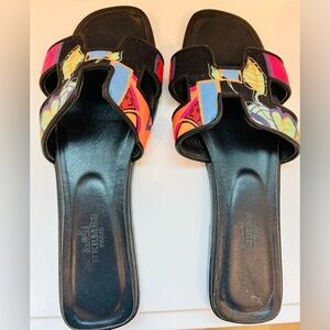 Hermes - multi colour classic sandal